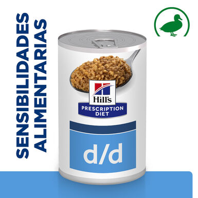 Hill's Prescription Diet Food Sensitivities d/d Pato lata para cães